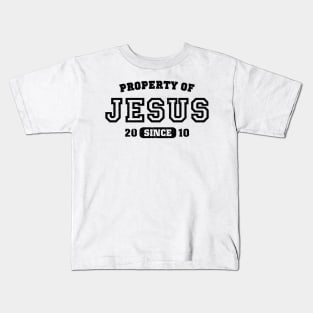 Property of Jesus since 2010 Kids T-Shirt